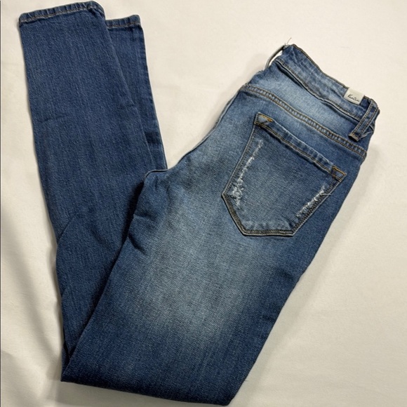KanCan Medium Blue Skinny Jeans - Picture 1 of 6